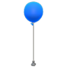 blue balloon
