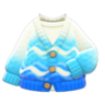 blue hotel cardigan