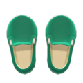 Slip-On Loafers (Green) NH Icon.png