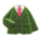 Tweed jacket's Green variant
