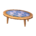 Alpine low table's Beige variant