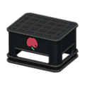 Bottle Crate (Black - Apple) NH Icon.png