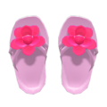 Flower Sandals (Pink) NH Icon.png