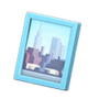 Framed Photo (Blue - Cityscape Photo) NH Icon.png