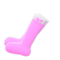 Frilly Knee-High Socks (Pink) NH Icon.png