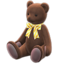 Giant Teddy Bear (Choco - Giant Stripes)