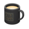 Mug (Black - Square Logo) NH Icon.png