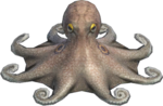 Artwork of octopus