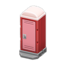 Portable Toilet (Red)