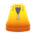 Sleeveless Parka's Orange variant