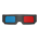 3D Glasses's Black variant