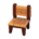 Modern wood chair's Simple variant