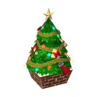 Big festive tree