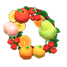 fruit wreath