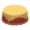 Large Covered Round Table (Gold - Wine Red) NH Icon.png