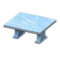Marble Table (Blue) NH Icon.png