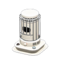 Round Space Heater (White) NH Icon.png