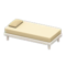 Simple Bed (White - White) NH Icon.png