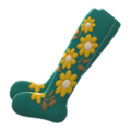 Embroidered-Flower Tights (Green) NH Icon.png