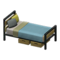 Ironwood Bed (Old - Blue-Gray) NH Icon.png