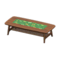 Nordic Low Table (Dark Wood - Butterflies) NH Icon.png