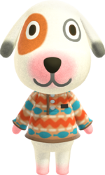 Printed fleece sweater (New Horizons) - Animal Crossing Wiki - Nookipedia