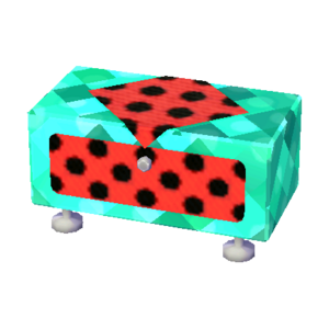Polka-Dot Dresser (Emerald - Pop Black) NL Model.png