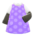 Sleeved Apron's Purple variant