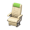 Vehicle Cabin Seat (Ivory - Green) NH Icon.png