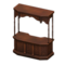 Covered Counter (Dark Wood) NH Icon.png