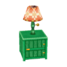green lamp