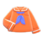 Sailor's Shirt (Orange) NH Icon.png
