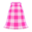 Simple Checkered Dress's Pink variant