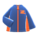 Track Jacket's Blue variant