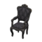 Elegant Chair (Black - Damascus-Pattern Black) NH Icon.png