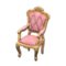 Elegant Chair (Light Brown - Pink Roses) NH Icon.png