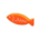 Fish doorplate's Orange variant