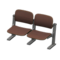 Lecture-Hall Bench (Dark Brown) NH Icon.png