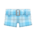 Plaid shorts's Light blue variant