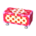 Polka-dot dresser's Peach pink variant