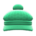 Pom casquette's Green variant