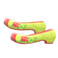 Traditional Flower Shoes (Lime) NH Icon.png