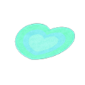 Turquoise Heart Rug NH Icon.png