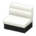 Box sofa's White variant