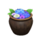 Flower Planter (Dark Brown) NH Icon.png