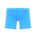 Formal shorts's Light blue variant
