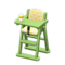 High Chair (Green - Yellow) NH Icon.png