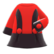 Retro A-line dress's Black variant