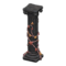 Ruined Decorated Pillar (Black) NH Icon.png
