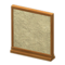 Short Simple Panel (Brown - Mud Wall) NH Icon.png